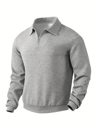 Rico Pullover - Eleganter warmer Winterpullover für Männer in Grau