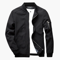 Braven | Stilvolle Bomber Jacke in Schwarz