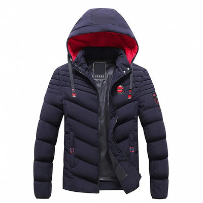 Logan - wasserdichte winterjacke mit kapuze