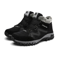 Tamara - Bequeme, warme Schuhe in Schwarz