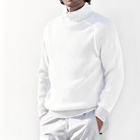 Jarrett - Pullover mit Kragen in Weiß