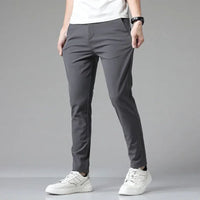 Taro | Komfort Premium Hose mit klarem Schnitt in Grau (Klassisch)