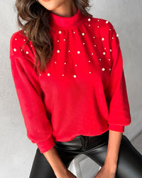 Lottie - Pullover für Damen in Rot