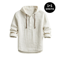 ANGELI | Luxus-Kapuzenshirt in Weiß