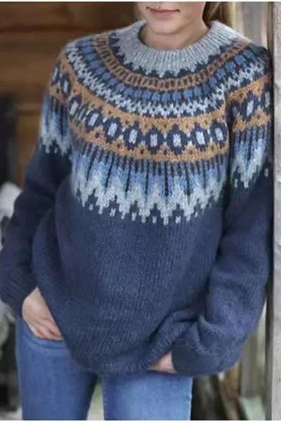 Karela | Damenpullover mit wunderschönem Muster