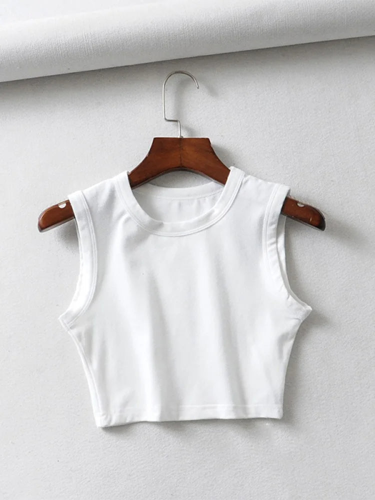 Tank Crop Top ärmellos