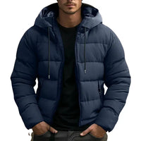 Theon | Warm Winterjacke für Männer in Marineblau