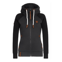 Aubrey - Bequemer und gemütlicher Hoodie in Schwarz