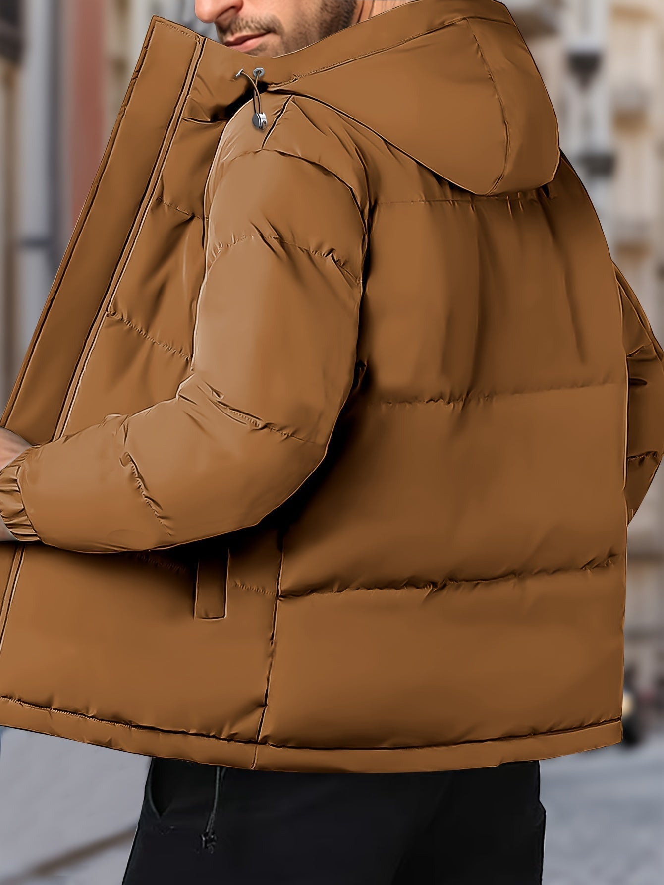 Warme Mit Kapuze Winterjacke für Herren | Ideal für den Winter