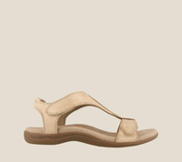 Amélie Moulin | Damen Orthopädische Modesandalen Elegant Komfort Sommer in Beige