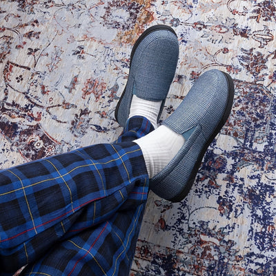 Fudus | Bequemer Leichter Herren Hausschuh Mit Viskoelastischem Schaum