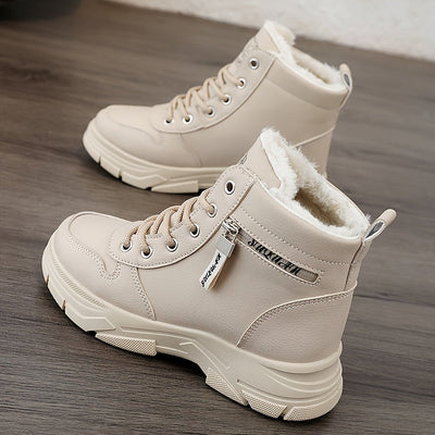 Sandra - Modische Festliche Winter-Sneakern für Damen