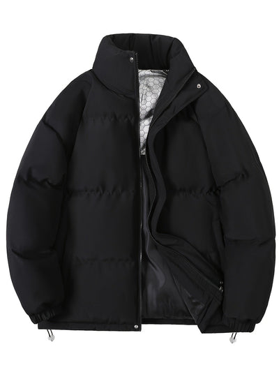 Warme Herbst lässige dicke Fleece-Winterjacke für Herren | Ideal für den Winter