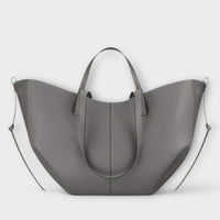 Aura | Damen Tragetasche Modern Tote Casual Alltag Urban Stilvoll in Grau
