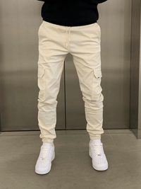 Matthis | Cargo Jogger Fit in Beige