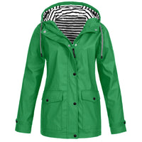 Merlia - Wasserdichte Jacke für Damen in Grün