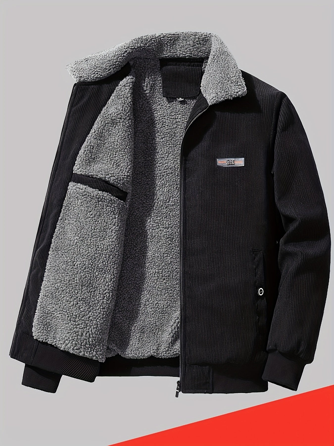 Warme Verdickte Lange Ärmel Reverskragen Winterjacke für Herren | Ideal für den Winter