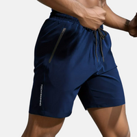 Schnell trocknende Active Shorts in Marineblau