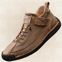 Margreet - Damen Bequeme Orthopädische Sneakers mit Dämpfung in Khaki