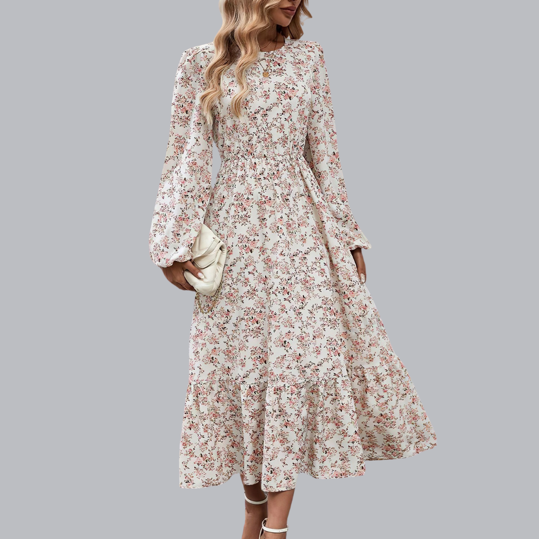 Loreen™ | Midikleid mit zartem Blumenprint in mehreren Farben