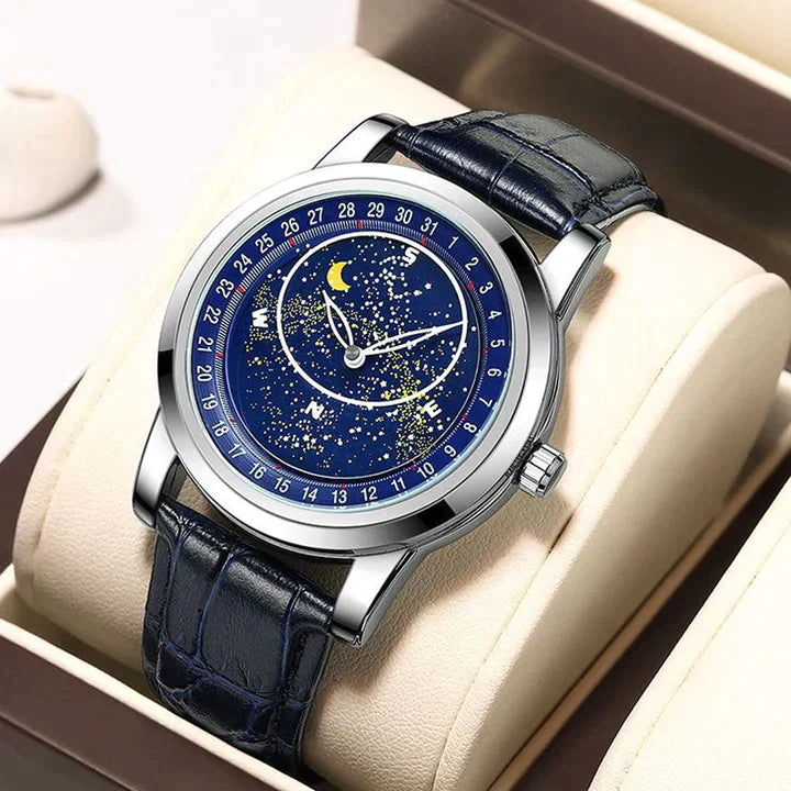 Kosmos | Sternenhimmel Scheibe leuchtend