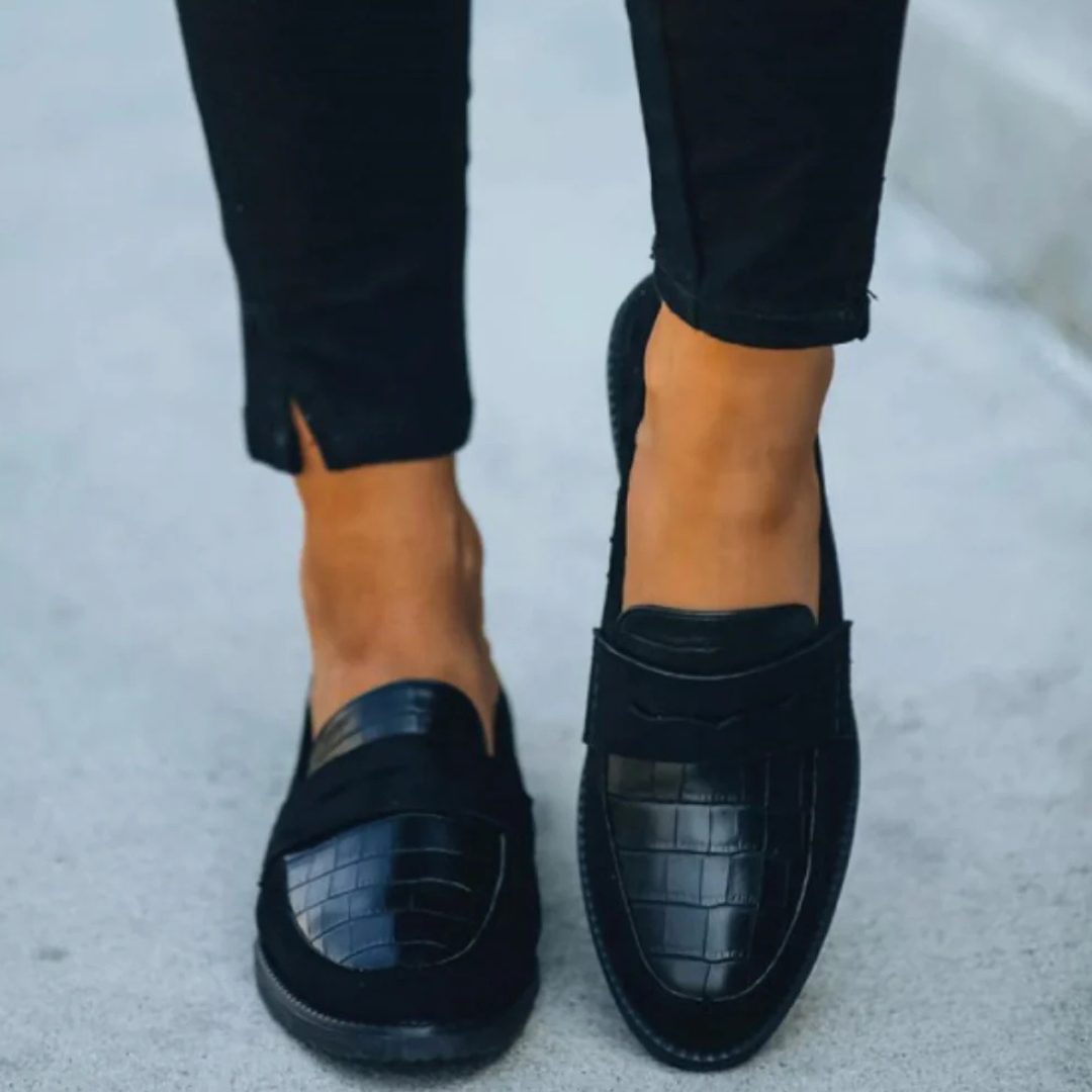 Dennis | Damen Mokassins Elegante Runde Schuhe für Frauen