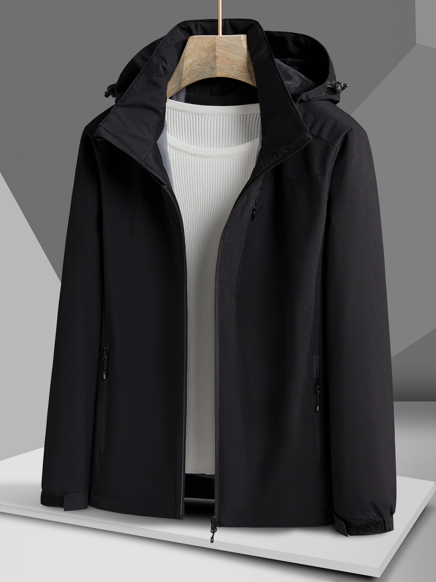Wasserdichte Hooded Winterjacke mit Polar Fleece für Damen | Ideal für den Winter