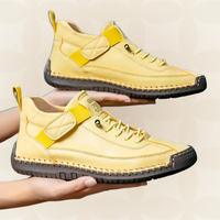 Margreet - Damen Bequeme Orthopädische Sneakers mit Dämpfung in Gelb