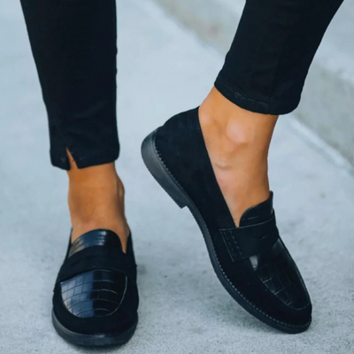 Dennis | Damen Mokassins Elegante Runde Schuhe für Frauen