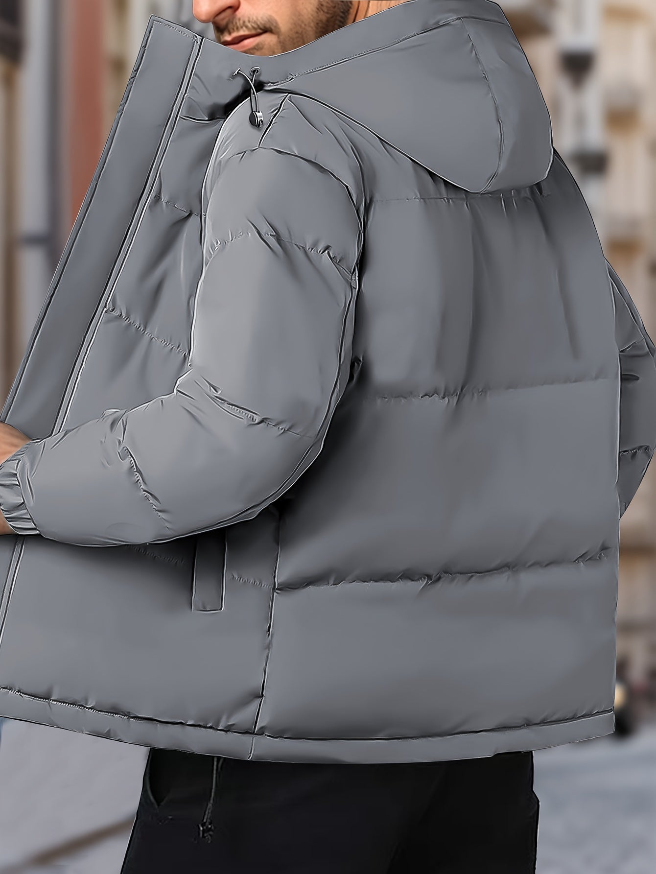 Warme Mit Kapuze Winterjacke für Herren | Ideal für den Winter