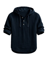 ANGEL | Luxus-Kapuzenshirt in Schwarz