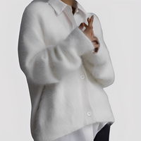 Lavena - Bequemer Pullover in Weiß