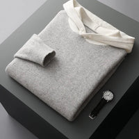 Morris - Kapuzen-Sweatshirt für Männer in Grau
