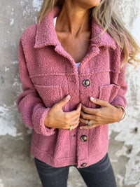 REESE – Exklusiver Herbst- und Wintermantel in Rosa