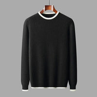 Elmar – Pullover für den modernen Gentleman in Schwarz