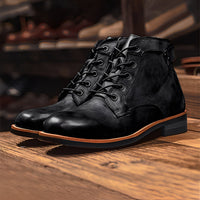 Chester - Klassische Stiefel in Schwarz