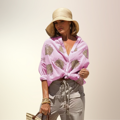 Krista™| Ibiza Style Chic Bluse