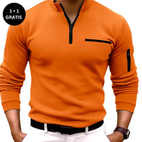 ALEXANDER – Der Premium-Herrenpullover 2025 in Orange