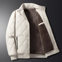 Rowann Fleece-Steppjacke – Komfort und warmjacke in Weiß