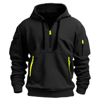 Stilvoller Hoodie 1+1 Gratis in Schwarz