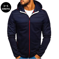 Ronald - Eleganter und bequemer Pullover für Männer in Blau