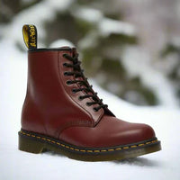 Artemis | Klassische Schnürstiefel für damen in Rot