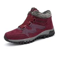 Tamara - Bequeme, warme Schuhe in Rot