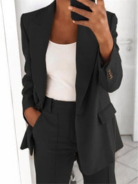 Monique™ | Zweiteiliger Damenanzug in Schwarz