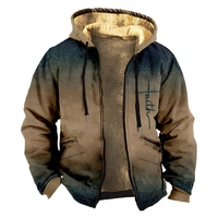 Mervin - Farbige und kuschelige Hoodies für Herren in Grün