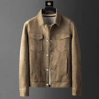 Kilyan – Teigdrehmuster jacke für Komfort und Stil in Khaki
