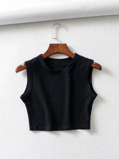 Tank Crop Top ärmellos