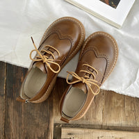 Vanessa - Klassische Oxford-Schuhe für Damen in Khaki