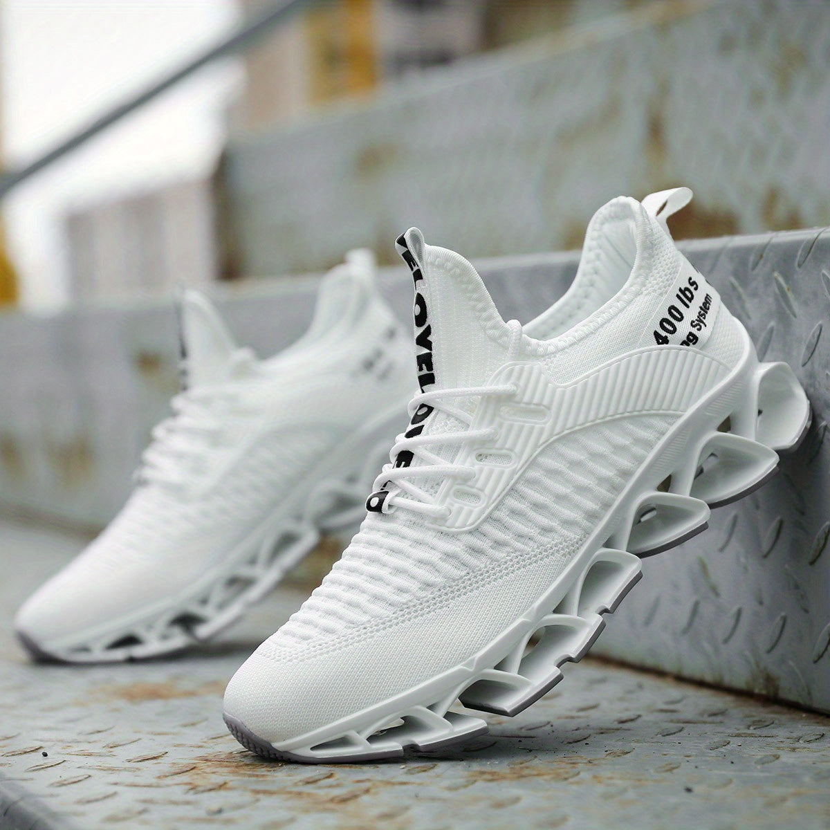 Fudus | Weiße Blade Sneaker