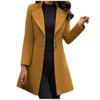 Elisia – Elegante & Warme Damenjacke in Gelb